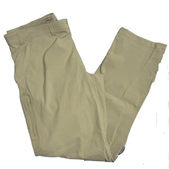 Eddie Bauer Pants Mens 40x36 Black Travex Horizon Guide Travel Hike Camp Work - Picture 1 of 6